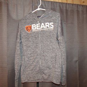 Chicago Bears Zip-up Athletic Hoody